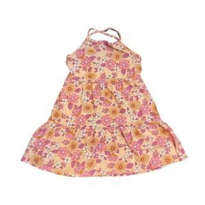 Cat & Jack Floral Print Tank Dress Girls Size M(8) Spring Summer Kidscore